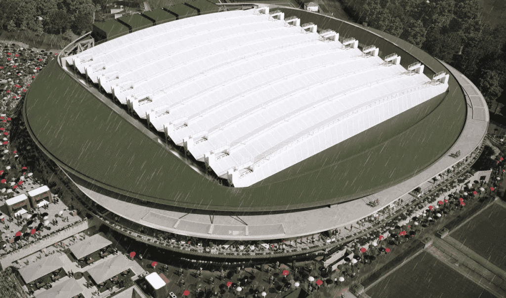 Super Bowl Stadium Shade System